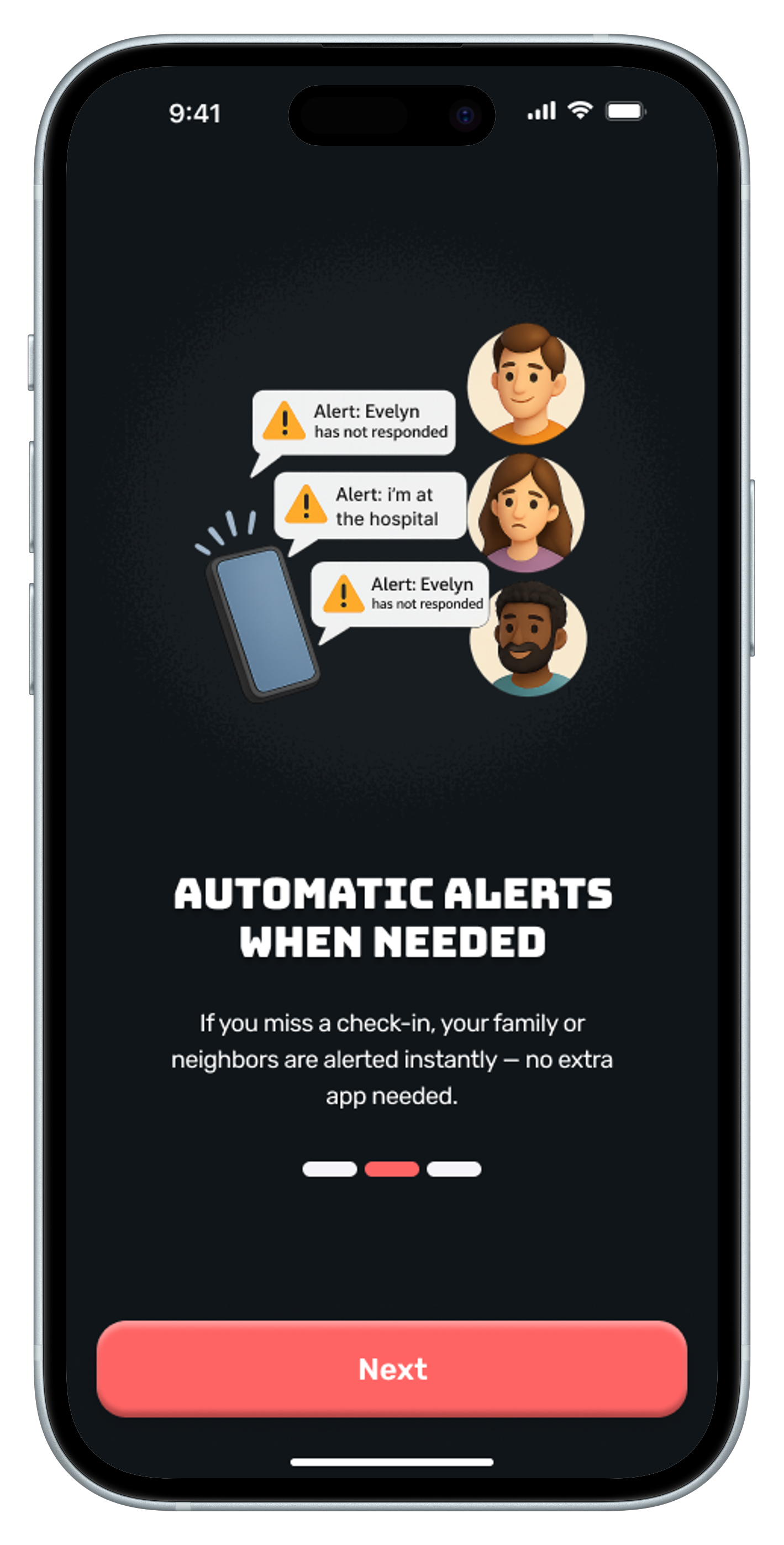 App Screenshot Foreground